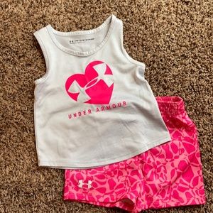 24 month Girl UnderArmour set